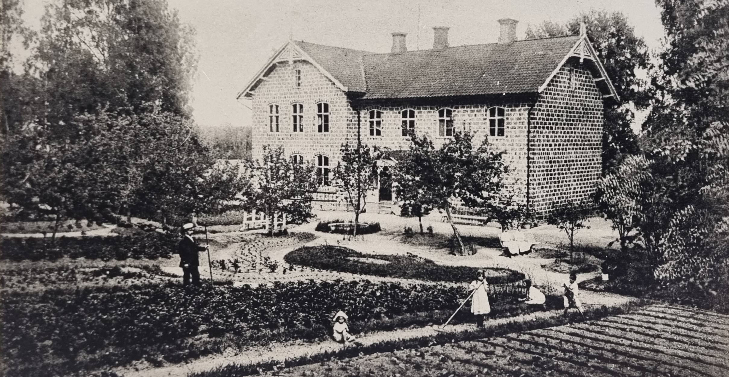 Historisk bild av Borgvik
